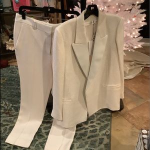 Victoria Beckham 2piece white suit NWT this is just the top Pants are separate